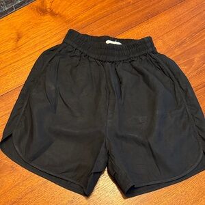 Tradlands High Waist Black Shorts